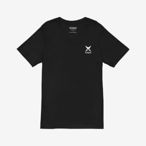 Black V-Neck Basic T-Shirt