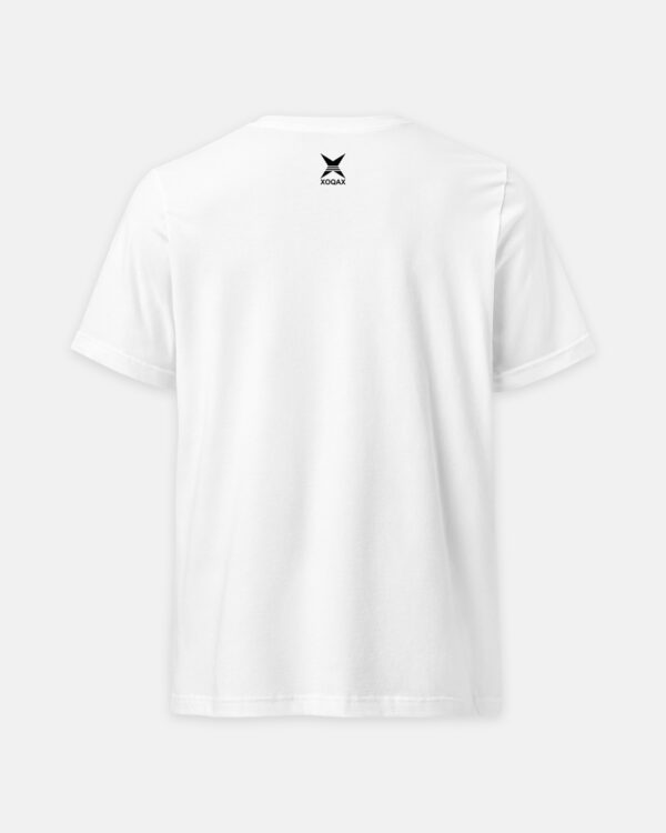 White V-neck Graphic T-shirt